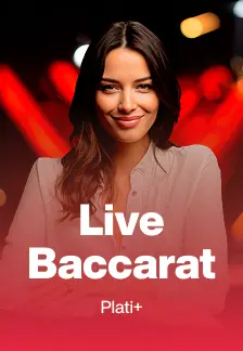 Live Baccarat game tile